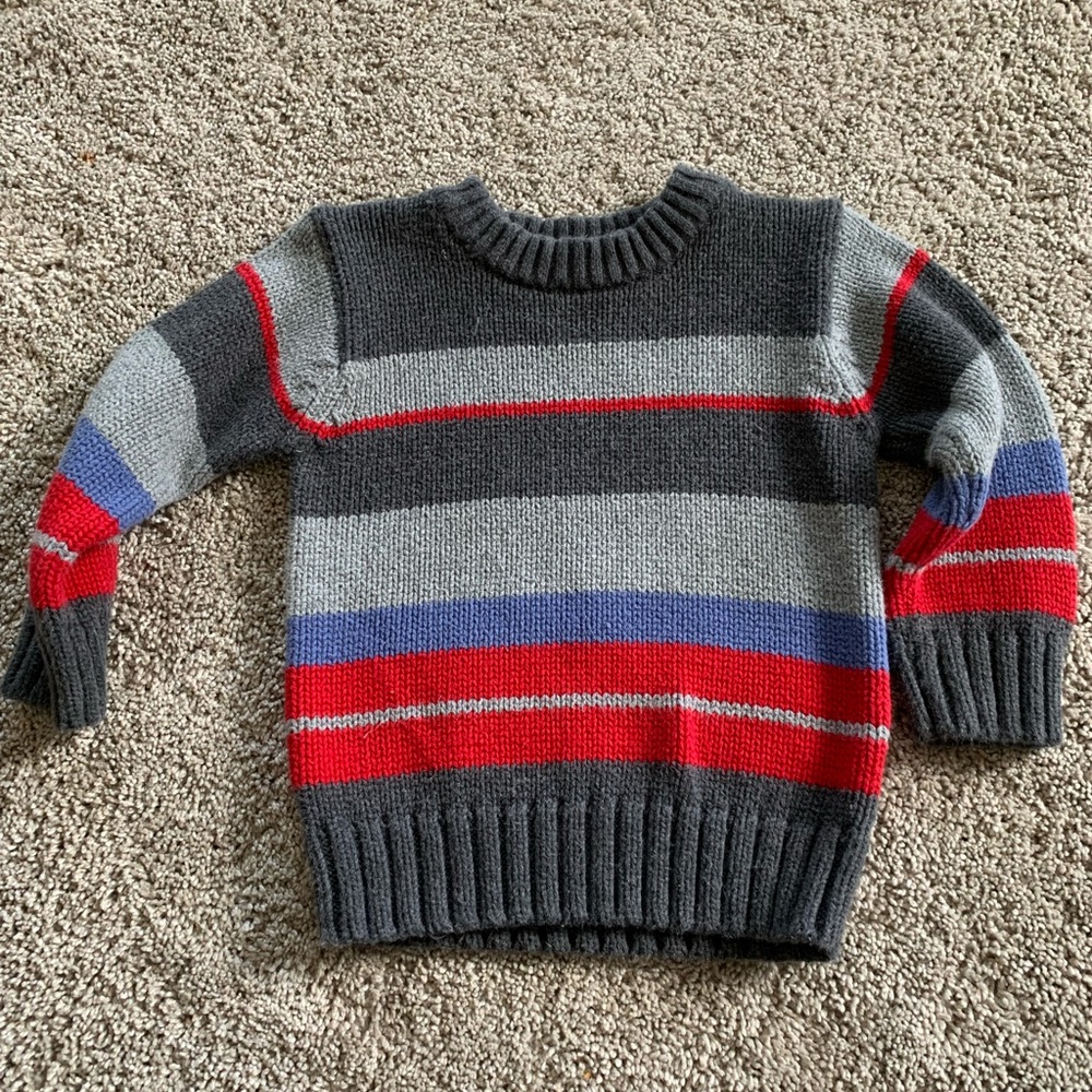 Sonoma Life + Style Gray Knit Sweater